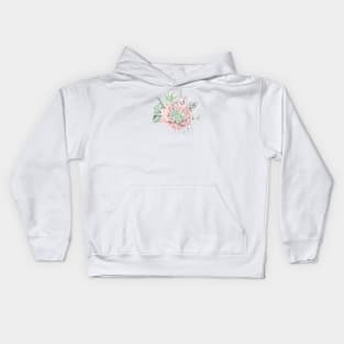 The Prettiest Succulents Kids Hoodie